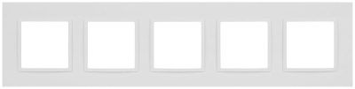 Рамка на 5 постов Эра Elegance 14-5015-01М Б0065830