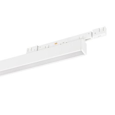 Трековый магнитный светильник Arlight MAG-MICROCOSM-FLAT-L588-20W Warm3000 (WH, 100 deg, 24V) (IP20 Металл) 051820