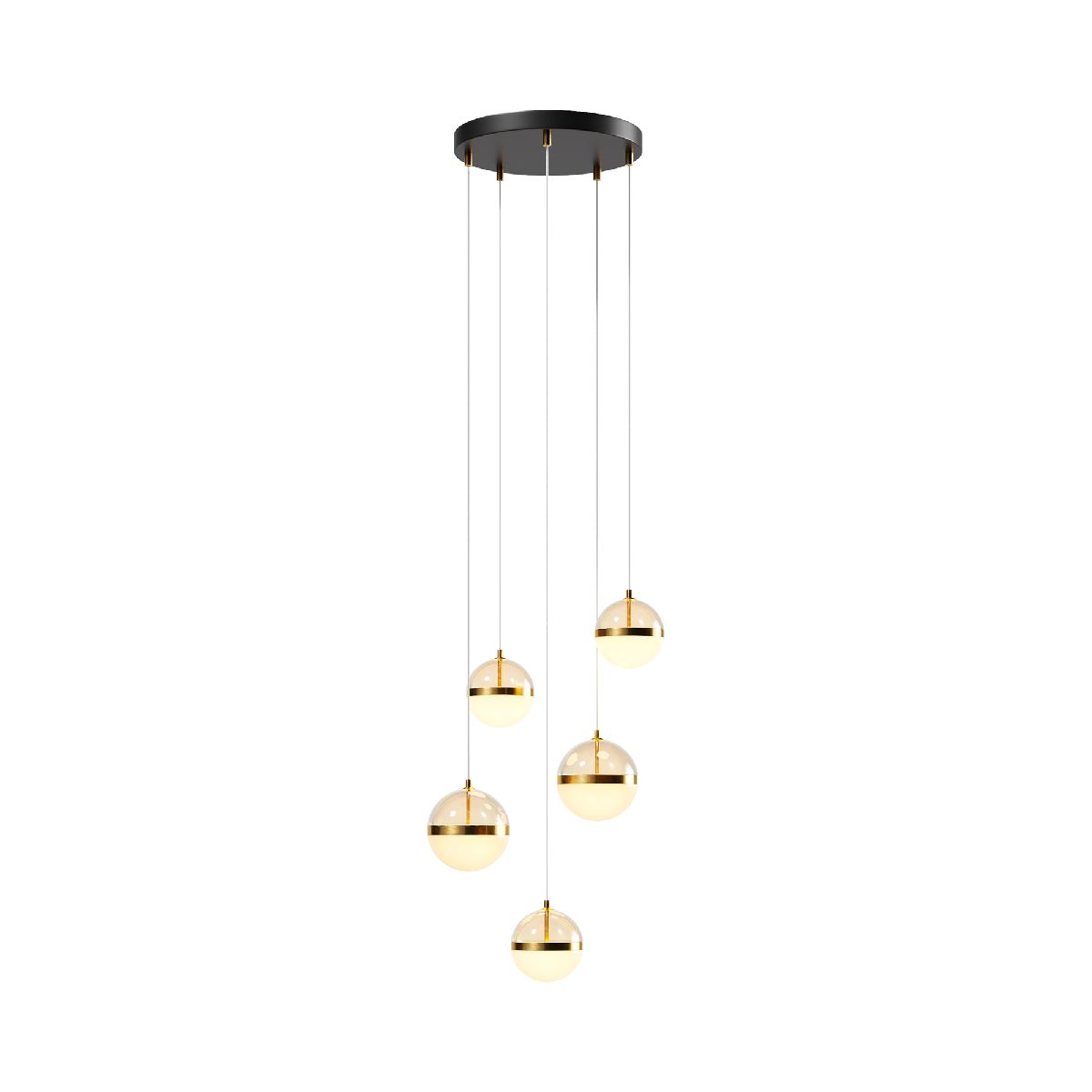 Каскадная люстра Maytoni Area MOD295PL-L60BBS3K