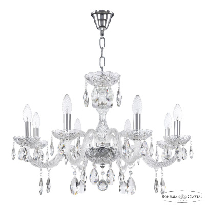 Подвесная люстра Bohemia Ivele Crystal 117/8/240 Ni