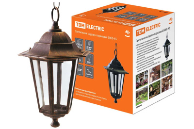 Уличный подвесной светильник TDM Electric 6060-15 SQ0330-0015