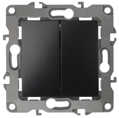 Переключатель двойной Эра 12-1106-05 Б0014667