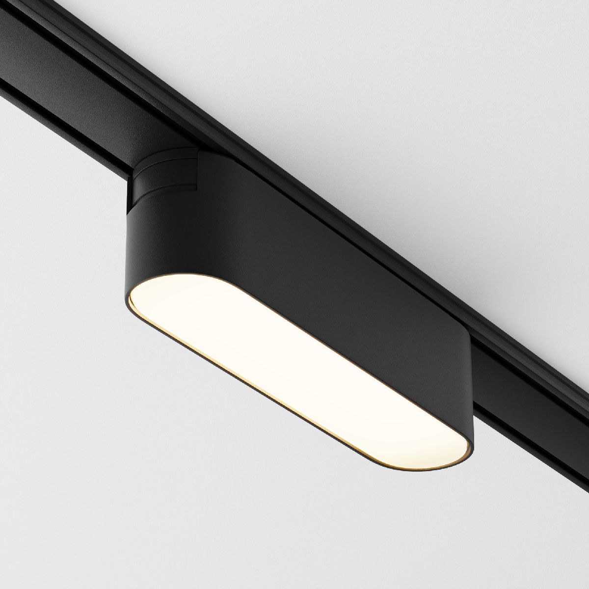 Трековый магнитный светильник Maytoni Basis TR080-1-6W3K-B