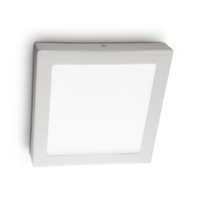 Настенно-потолочный светодиодный светильник Ideal Lux Universal 12W Square Bianco 138633