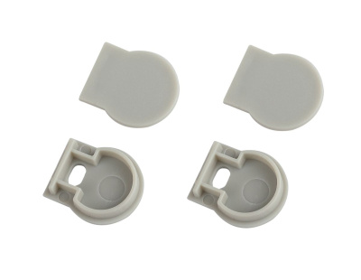 Набор заглушек Эра 1520-3 для профиля Эра 1520 2шт глухие 2шт с отверстием