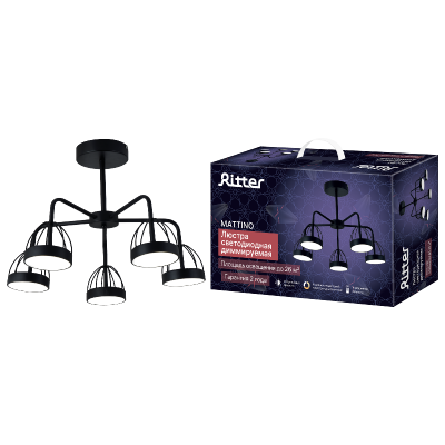 Люстра на штанге Ritter Mattino 51594 8