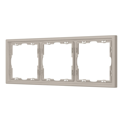 Рамка пластиковая Arlight FRM-NOBE-SFPL-3-CA 059458