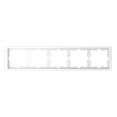 Рамка 5-постовая Schneider Electric Merten D-Life MTN4050-6535