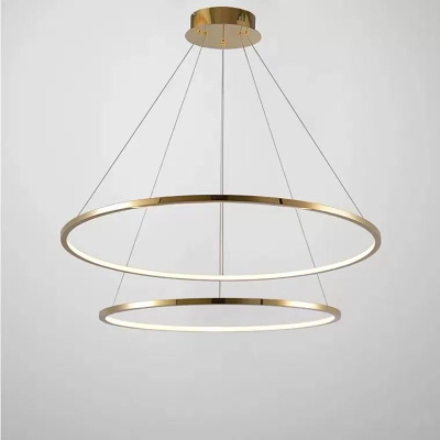 Подвесная люстра iLedex Axis 10112P/2-39W-3000K (6/4) BR