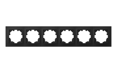 Рамка шестиместная ELBI Vega 510-014800-252