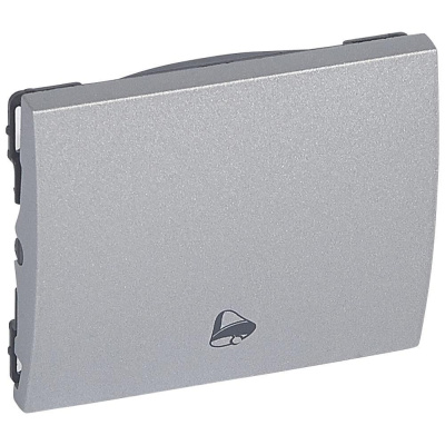 Лицевая панель Legrand Galea Life выключателя Звонок алюминий 771346