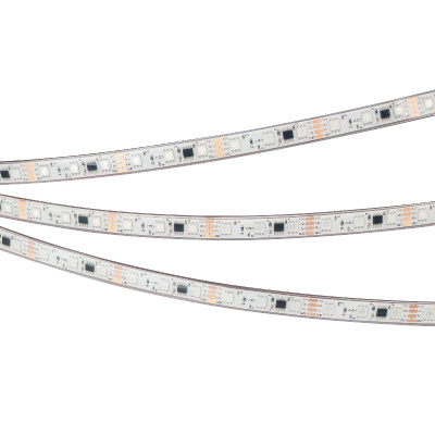 Светодиодная герметичная лента Arlight SPI-PFS-B60-12mm 12V RGB-PX3-BPT (12 W/m, IP68, 5060, 5m) 039177