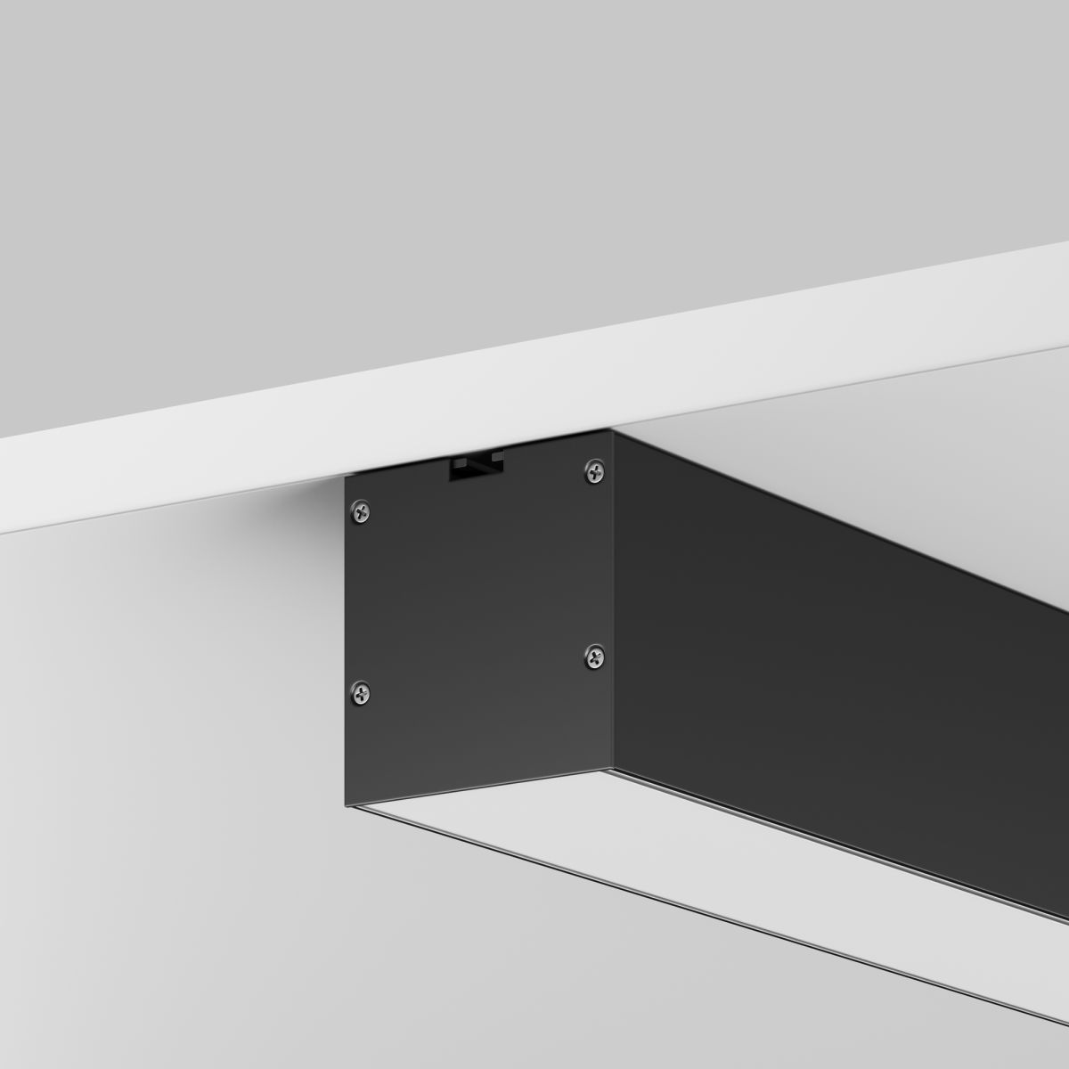 Комплект заглушек для профиля 5050 2шт Maytoni Led Strip ALM-5050T-B-EC 642047