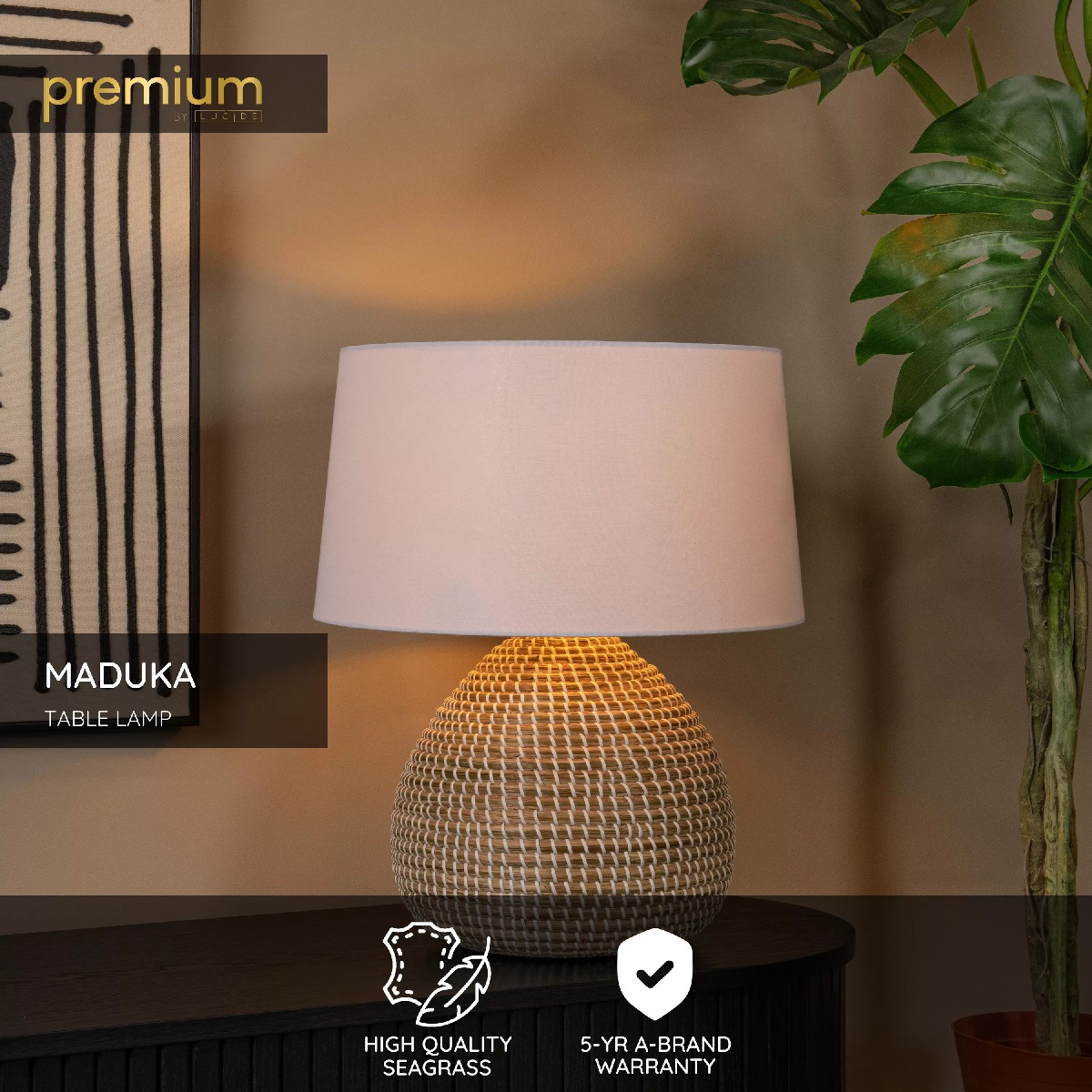 Настольная лампа Lucide Maduka 10550/81/43