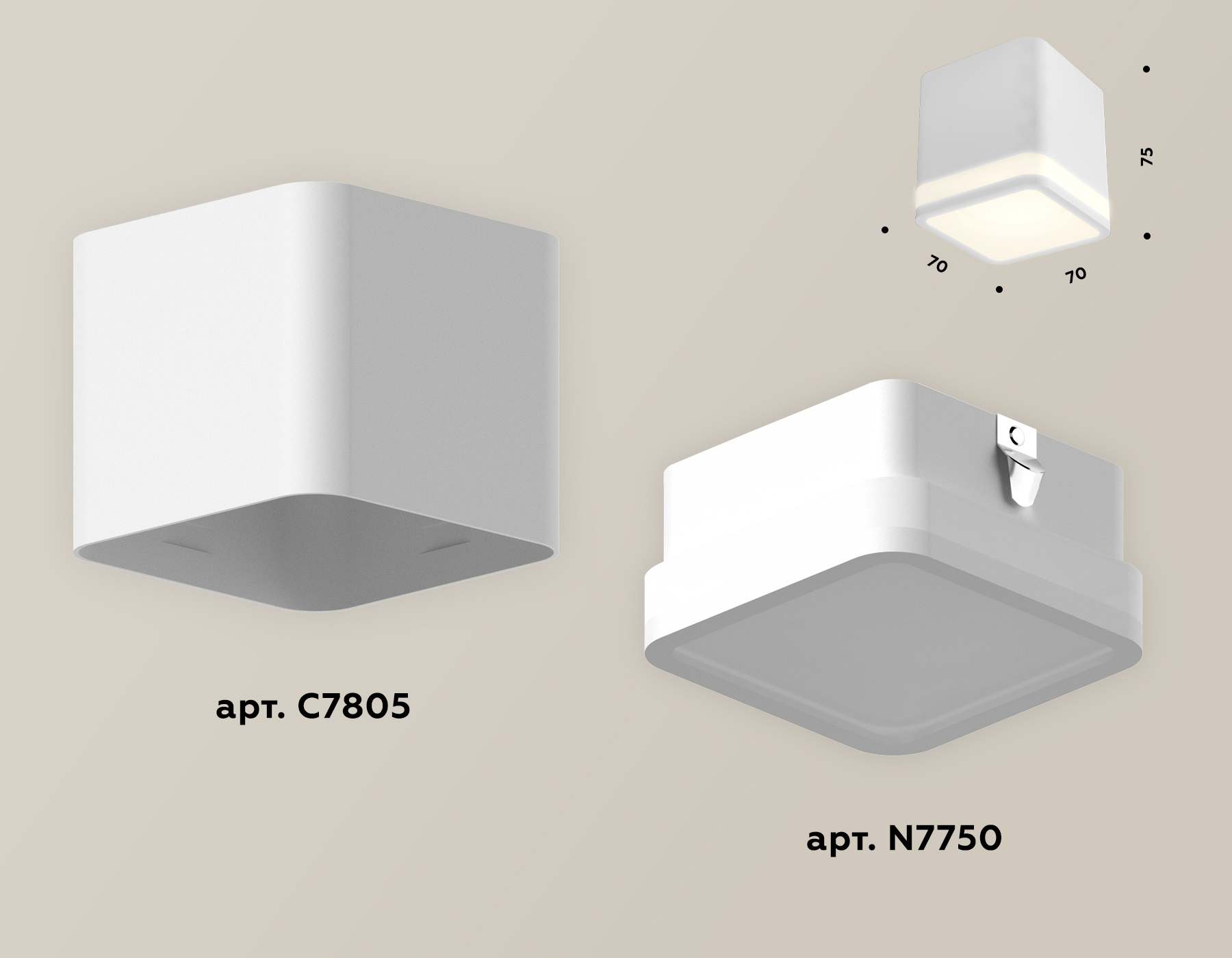 Потолочный светильник Ambrella Light Techno Spot XS7805030 (C7805, N7750)