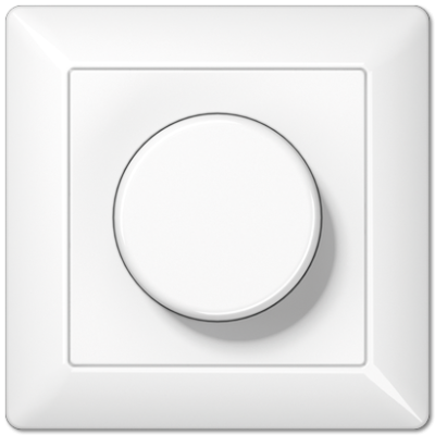 Диммер роторный Jung AS5544.03VWW