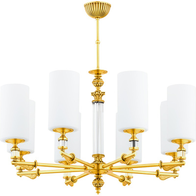 Люстра на штанге Kutek MERANO-SZKLANY KLOSZ MER-ZW-8(Z)