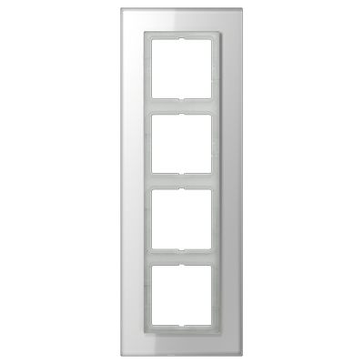 Рамка четырехместная Jung LSP984GLWW