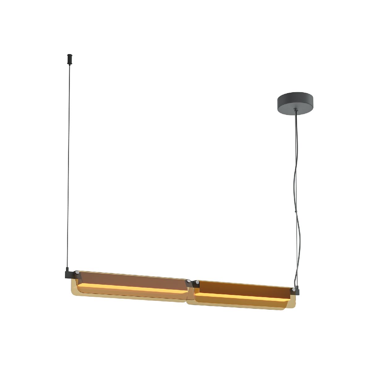 Подвесная люстра Maytoni Flat MOD296PL-L20BC3K