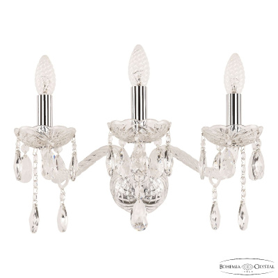 Бра Bohemia Ivele Crystal 107B/3/165 Ni