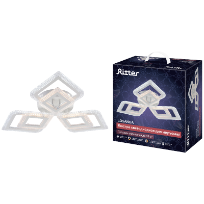 Потолочная люстра Ritter Losanga 52929 7