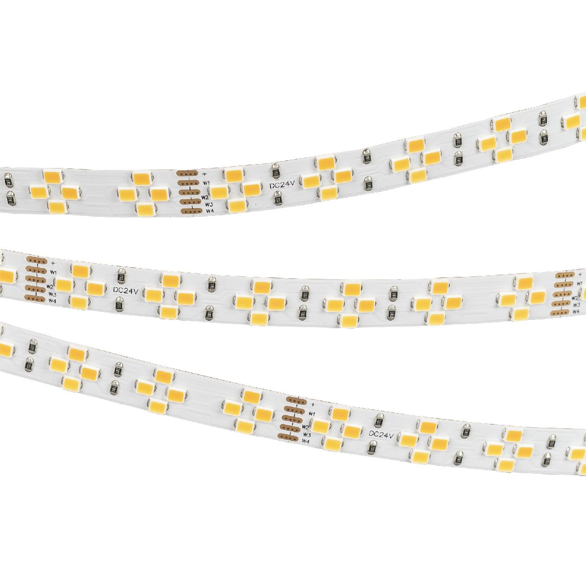 Светодиодная лента Arlight RT-A240-10mm 24V Warm-MIX (20 W/m, IP20, 2835, 5m) 038400