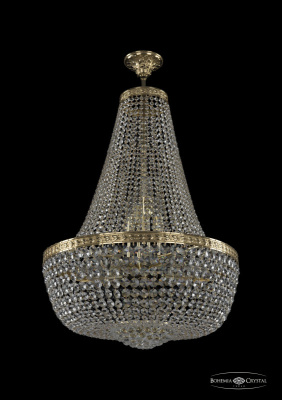 Люстра на штанге Bohemia Ivele Crystal 19281/H2/55IV G