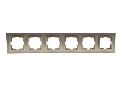 Рамка на 6 постов Mono Electric Despina бронза 102-230000-166