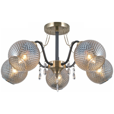 Люстра на штанге Illumico IL0432-5CSQ-29 AB BK