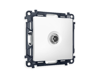 Комплект механизма TV розетки проходной 5-1000 MHz 4dB Ambrella Volt Alfa MA133030