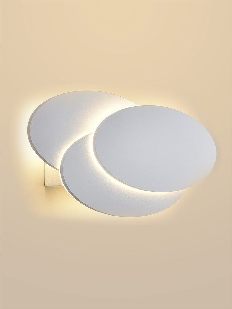 Настенный светильник Elvan GW-6809R-12W-WW-Wh