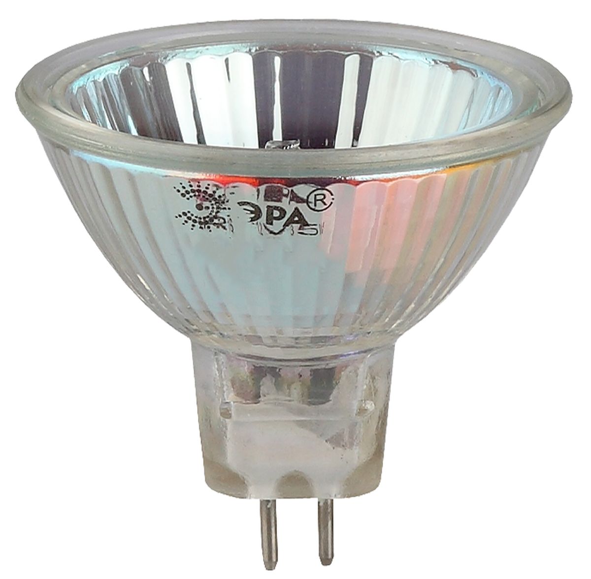 Лампа галогенная Эра GU5.3 50W 3000K GU5.3-MR16-50W-12V-CL C0027358