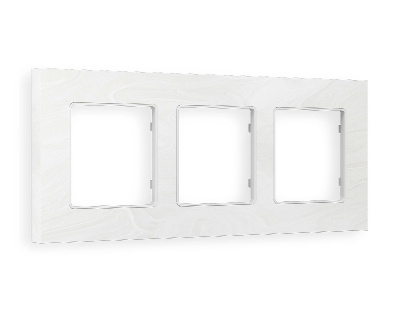 Рамка трехместная Ambrella Volt Grand AF930103