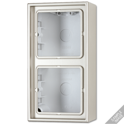 Коробка двухместная Jung AL2582A-L