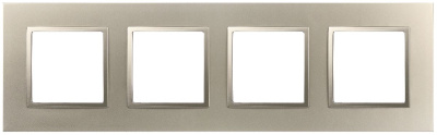 Рамка для розеток и выключателей на 4 поста Эра 14-5014-04 Б0060589