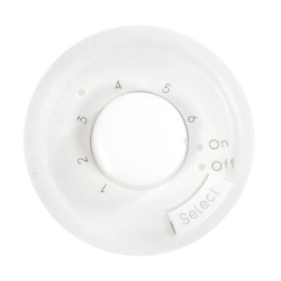 Лицевая панель Legrand Celiane термостата с датчиком для теплого пола белая 068249