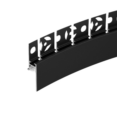Профиль Arlight PLINTUS-FANTOM-BENT-H20-SIDE-2000 BLACK 043673