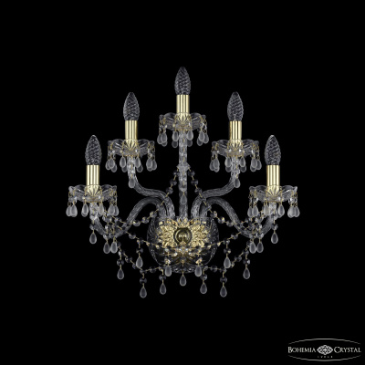 Бра Bohemia Ivele Crystal 1410B/2+2+1/195/XL G V0300