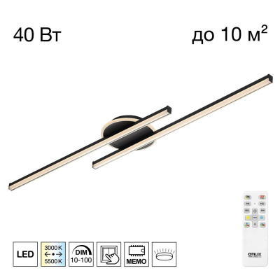 Потолочная люстра Citilux Trent CL203621