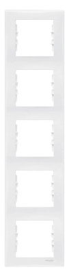 Рамка 5-постовая вертикальная Schneider Electric Sedna SDN5801521