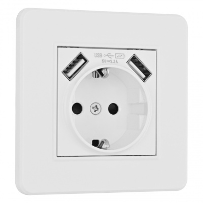 Розетка Arte Milano SET16-1-47-1 white