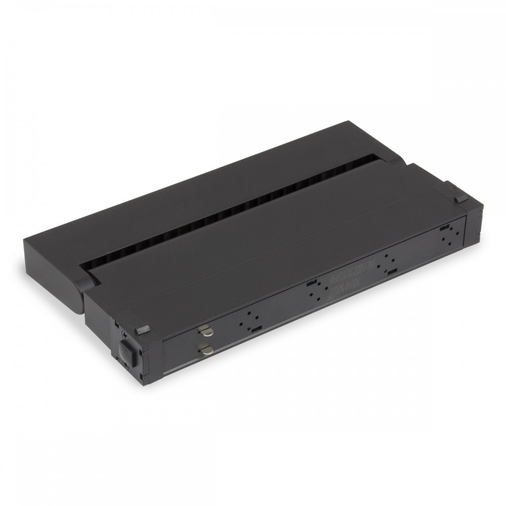 Трековый однофазный светильник AM Group Plain Opal AM591 9W 3000K BK