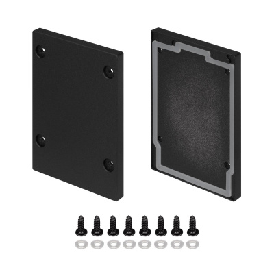 Заглушка Arlight IP-LINE-5475 BLACK глухая (Металл) 055283