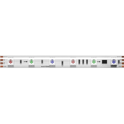 Светодиодная лента Maytoni Led Strip 24В 5050 14,4Вт/м RGB 5м IP65 201247