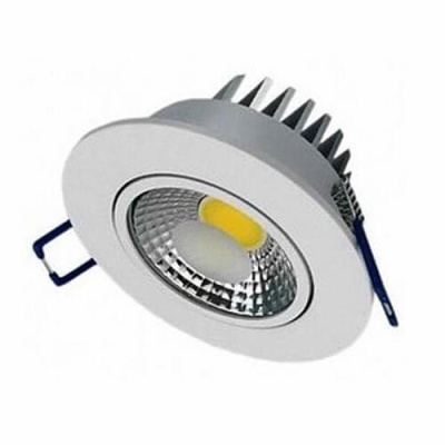 Встраиваемый светодиодный светильник Horoz 5W 6400К белый 016-033-0005 HRZ00002164