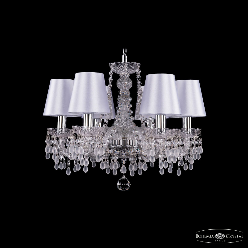 Подвесная люстра Bohemia Ivele Crystal 1410/6/160 Ni V0300 SH21 (без плафонов)