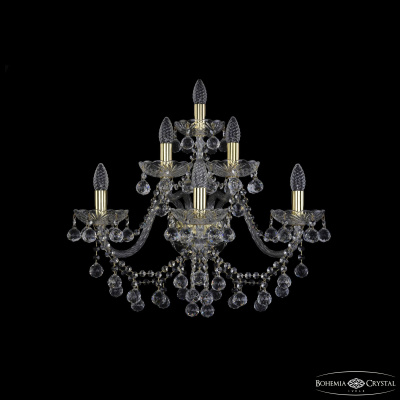 Бра Bohemia Ivele Crystal 1409B/3+2+1/240/XL G