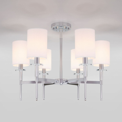 Люстра на штанге Eurosvet Brielle 60132/6 хром