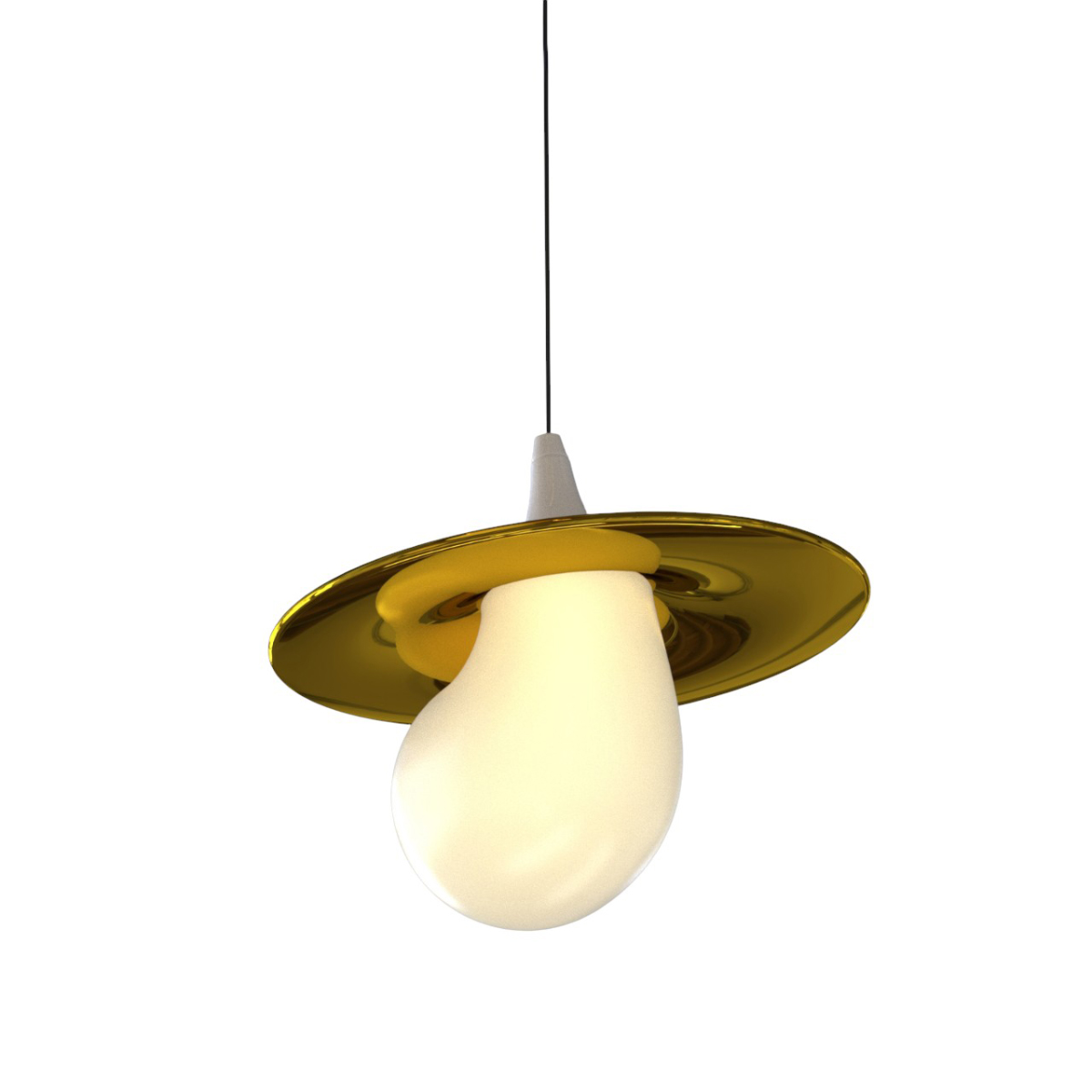 Подвесной светильник Delight Collection 10238P/1 gold/white