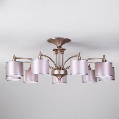 Потолочная люстра Eurosvet Adagio 60080/9 сатин-никель